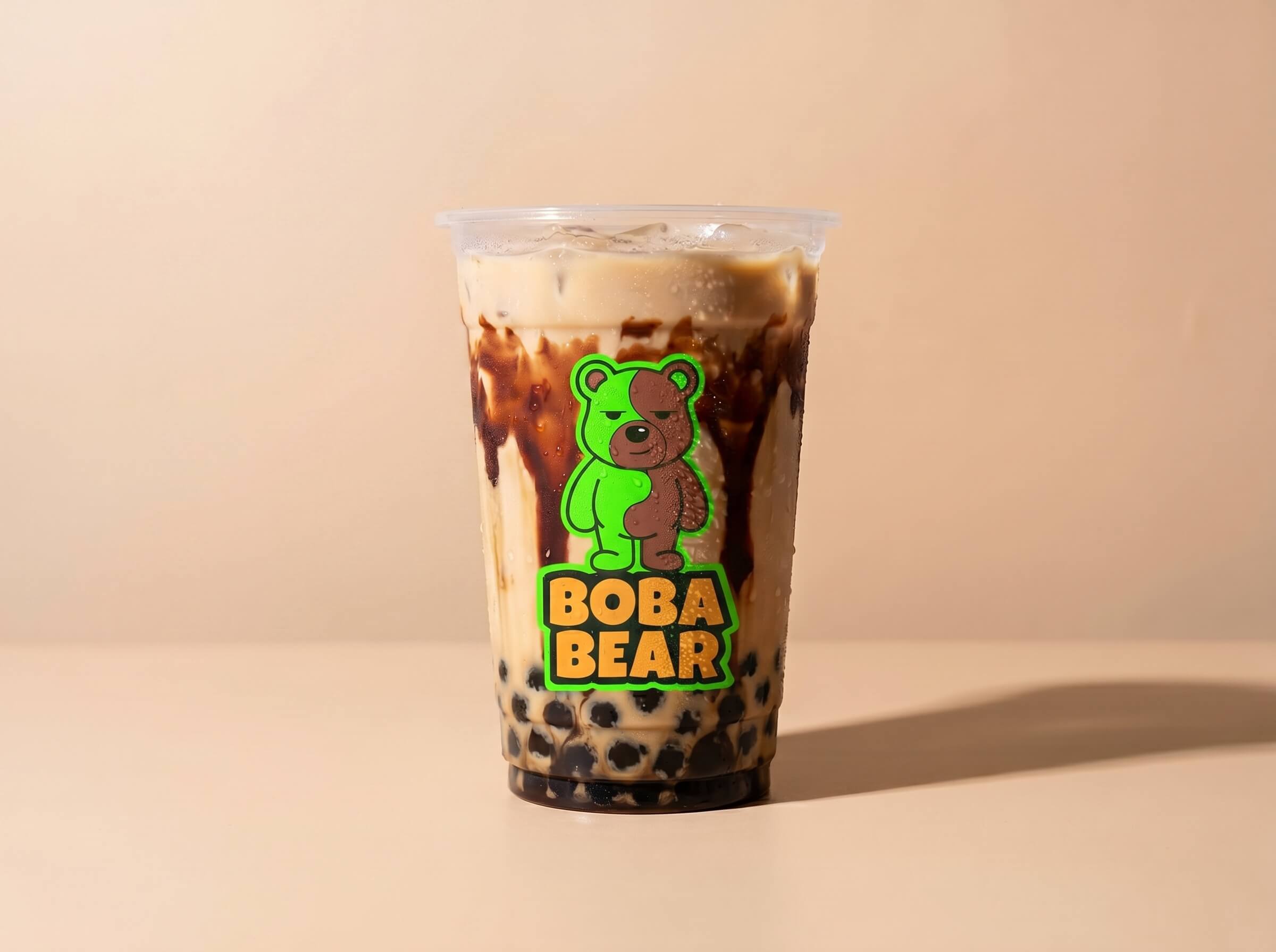 Gangnam Style Iced Coffee Boba