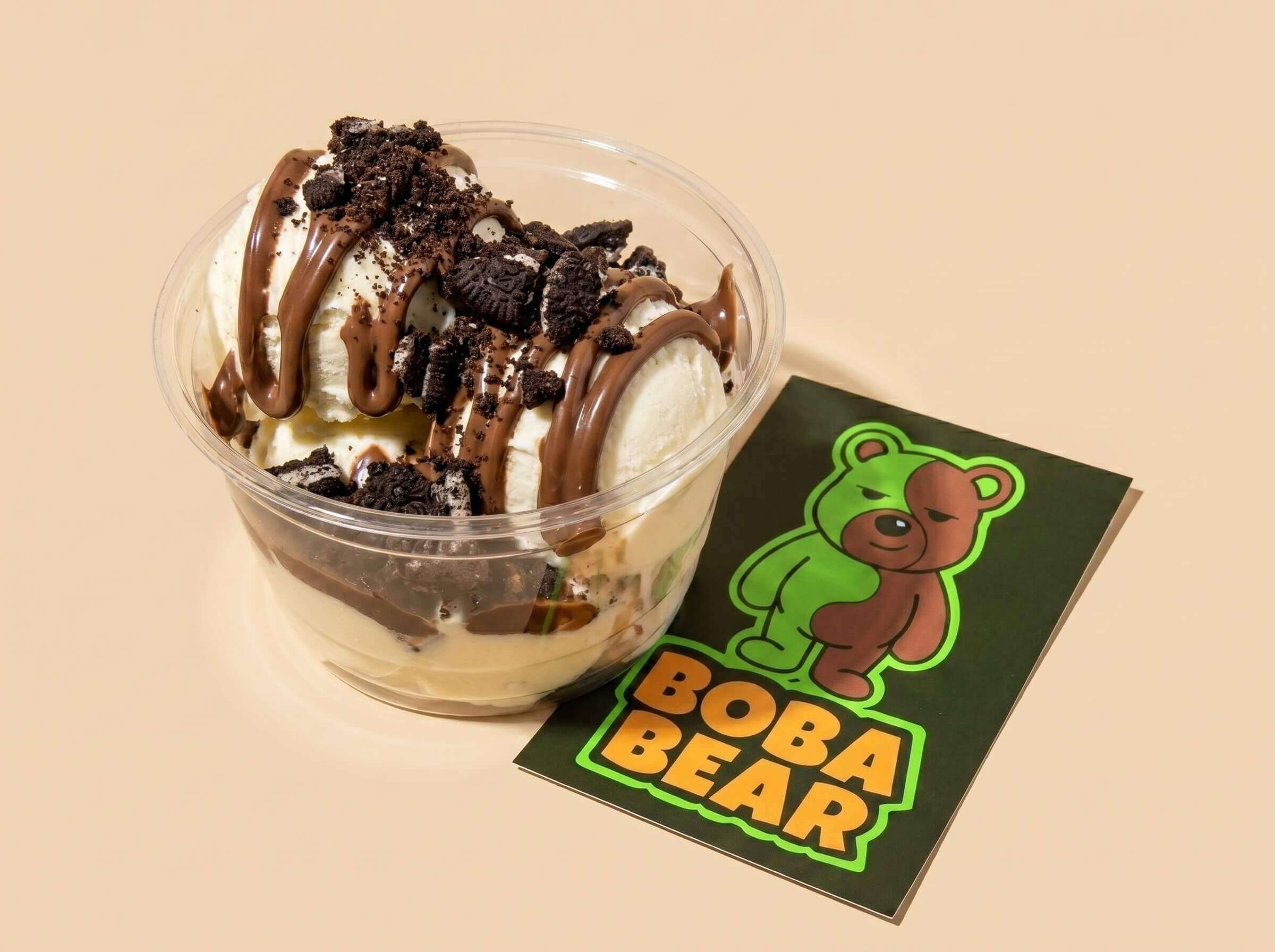 Nutella Oreo Crunch Ice Cream Sundae